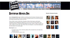 Desktop Screenshot of dystopianmovies.org